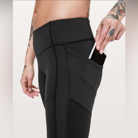 LULULEMON “All the Right Places Pants” Black Leggings size 4 - Picture 5 of 12